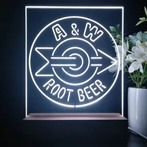 A & W Root Beer LED Desk Light