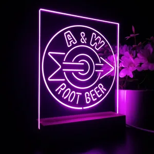 A & W Root Beer LED Desk Light