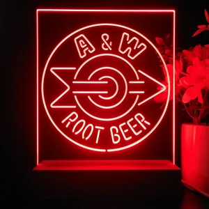 A & W Root Beer LED Desk Light
