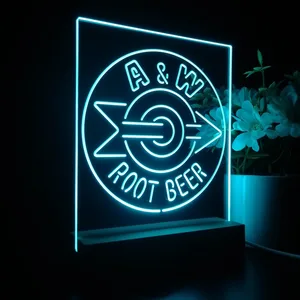 A & W Root Beer LED Desk Light