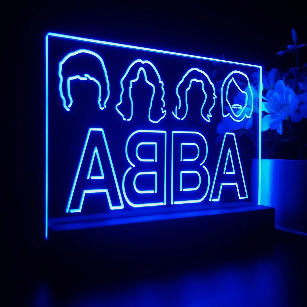 Abba Logo LED Desk Light
