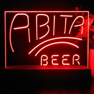 Abita Beer Banner 1 LED Desk Light