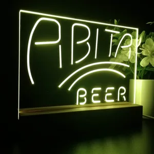 Abita Beer Banner 1 LED Desk Light