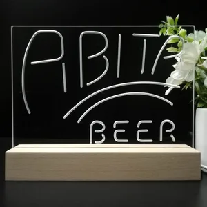 Abita Beer Banner 1 LED Desk Light