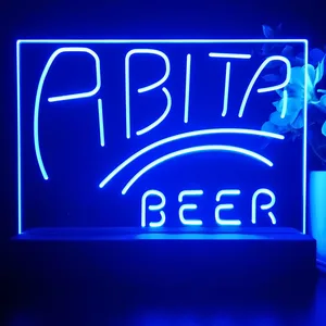 Abita Beer Banner 1 LED Desk Light