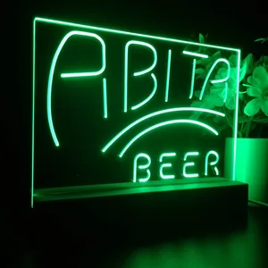 Abita Beer Banner 1 LED Desk Light