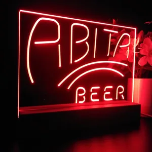 Abita Beer Banner 1 LED Desk Light