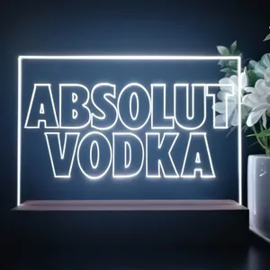 Absolut Logo LED Desk Light