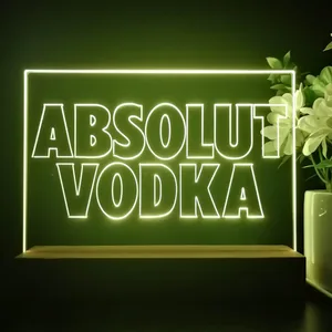 Absolut Logo LED Desk Light