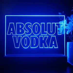 Absolut Logo LED Desk Light