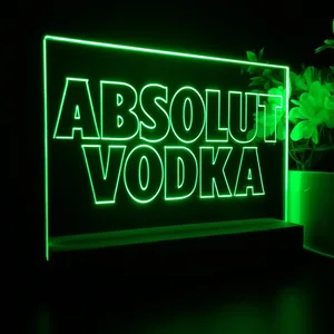 Absolut Logo LED Desk Light