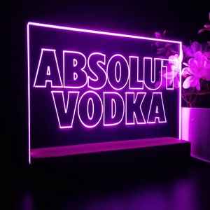Absolut Logo LED Desk Light