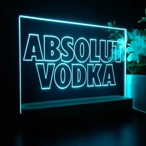 Absolut Logo LED Desk Light