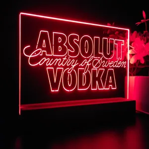 Absolut Vodka Country Of Sweden LED Desk Light