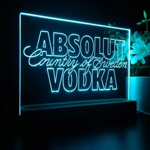 Absolut Vodka Country Of Sweden LED Desk Light