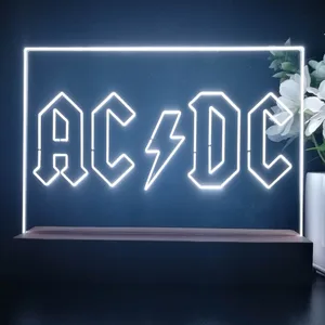 AC-DC Logo 1 LED Desk Light