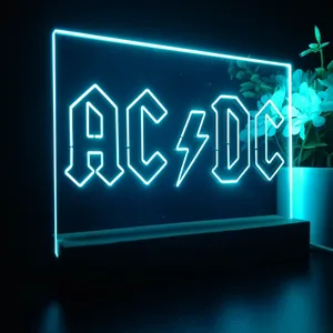 AC-DC Logo 1 LED Desk Light