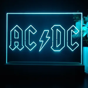 AC-DC Logo 1 LED Desk Light