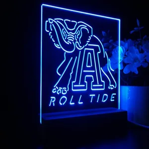 Alabama Crimson Tide Roll Tide LED Desk Light