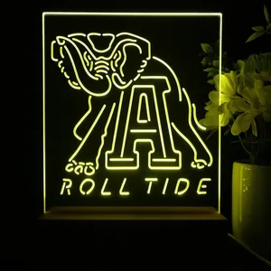 Alabama Crimson Tide Roll Tide LED Desk Light