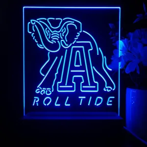 Alabama Crimson Tide Roll Tide LED Desk Light