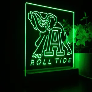 Alabama Crimson Tide Roll Tide LED Desk Light