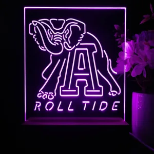 Alabama Crimson Tide Roll Tide LED Desk Light