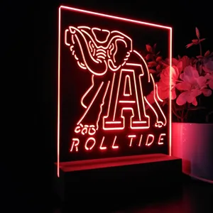 Alabama Crimson Tide Roll Tide LED Desk Light