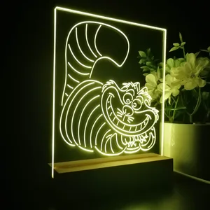 Alice in Wonderland Cheshire Cat LED Desk Light