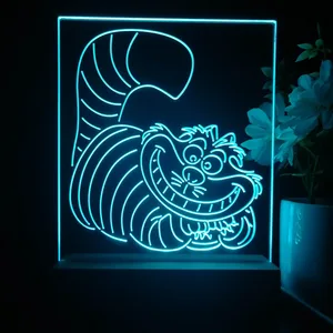 Alice in Wonderland Cheshire Cat LED Desk Light