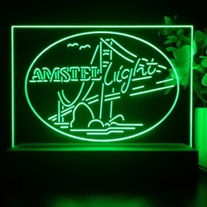 Amstel Light Bridge LED Desk Light