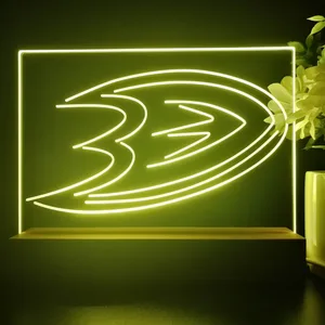 Anaheim Ducks Logo 1 LED Desk Light