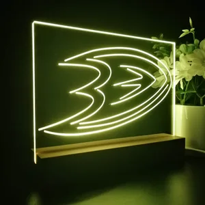 Anaheim Ducks Logo 1 LED Desk Light