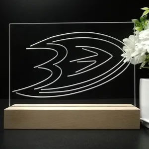 Anaheim Ducks Logo 1 LED Desk Light