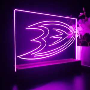 Anaheim Ducks Logo 1 LED Desk Light