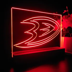 Anaheim Ducks Logo 1 LED Desk Light