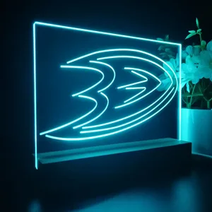 Anaheim Ducks Logo 1 LED Desk Light