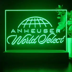 Anheuser World Select Globe LED Desk Light