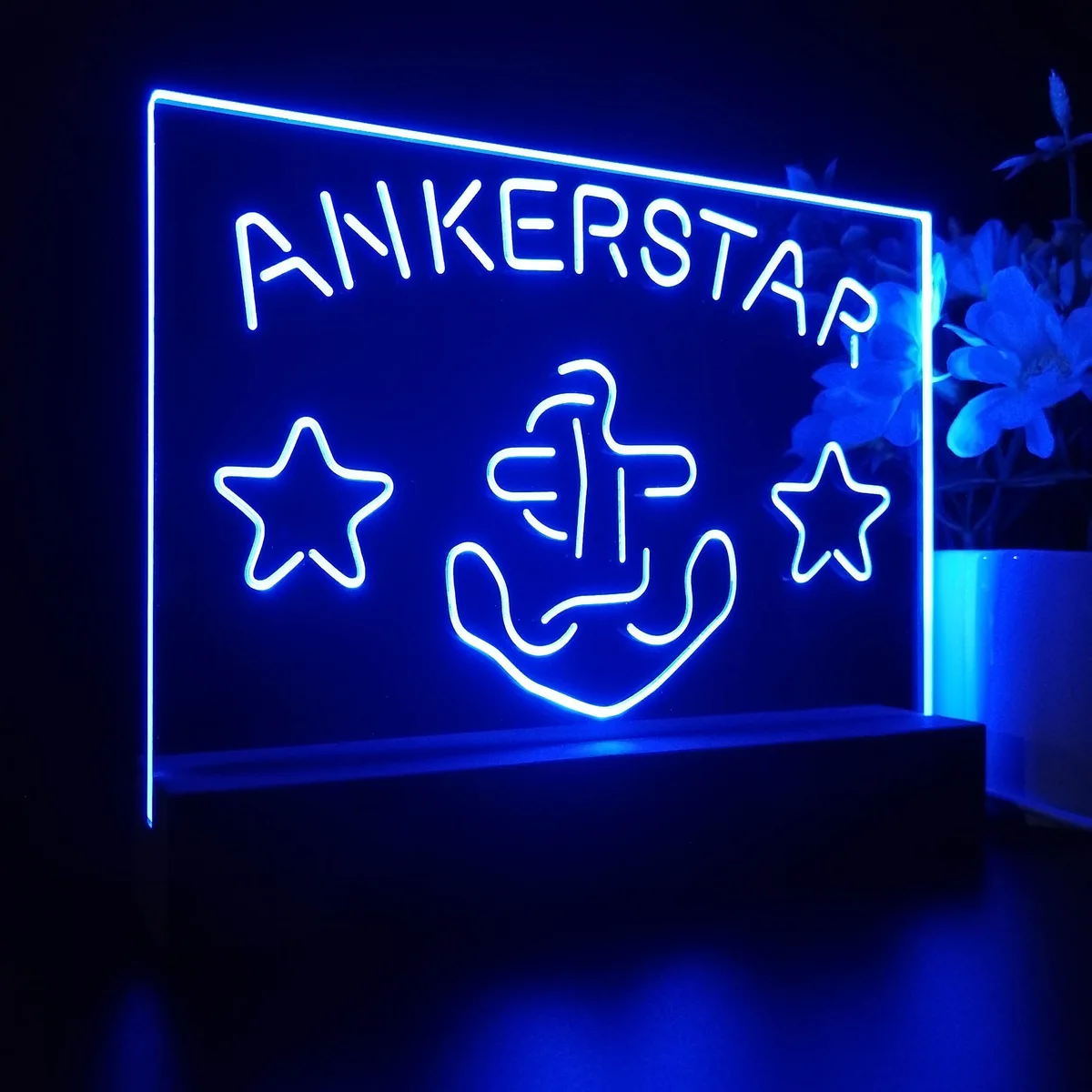 Ankerstar Anchor Cowboys Stars LED Desk Light