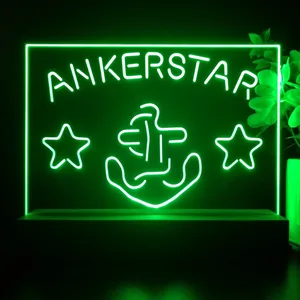Ankerstar Anchor Cowboys Stars LED Desk Light