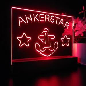 Ankerstar Anchor Cowboys Stars LED Desk Light