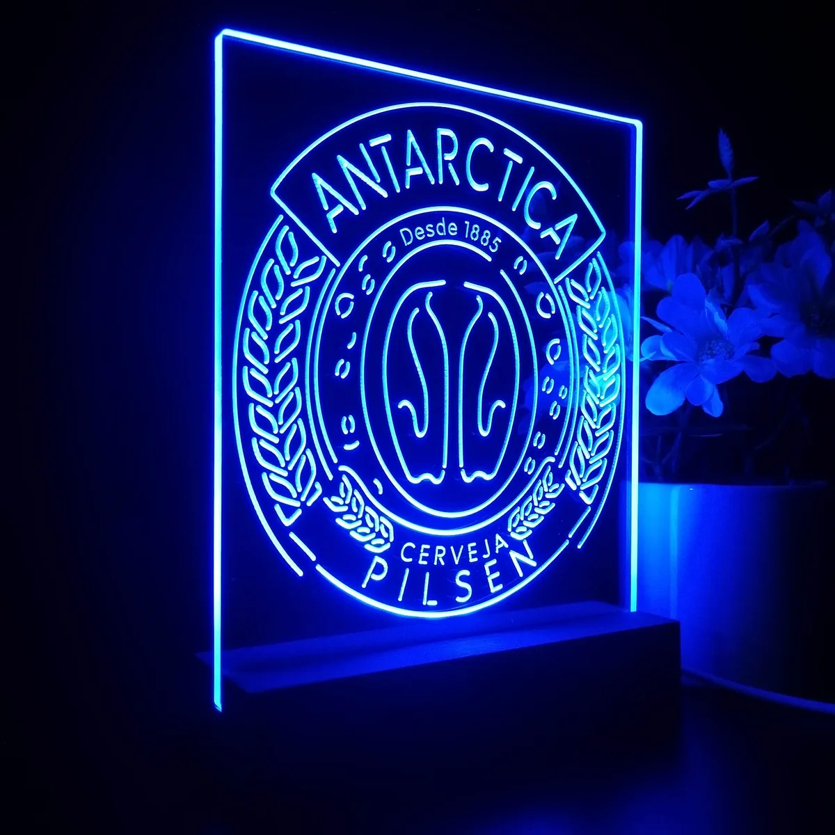 Antartica Pilsen Penguin Logo LED Desk Light