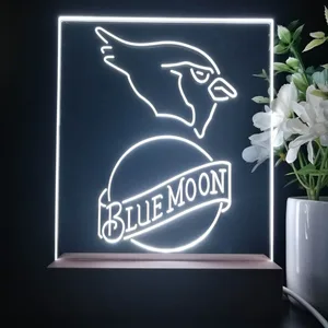 Arizona Cardinals Blue Moon LED Desk Light