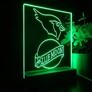 Arizona Cardinals Blue Moon LED Desk Light