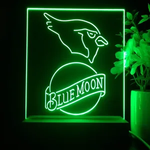 Arizona Cardinals Blue Moon LED Desk Light