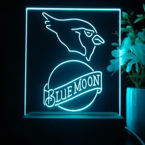 Arizona Cardinals Blue Moon LED Desk Light