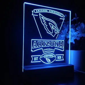 Arizona Cardinals EST 1920 LED Desk Light