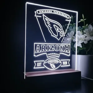 Arizona Cardinals EST 1920 LED Desk Light