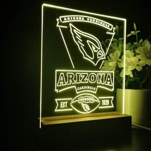 Arizona Cardinals EST 1920 LED Desk Light
