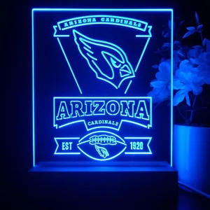 Arizona Cardinals EST 1920 LED Desk Light